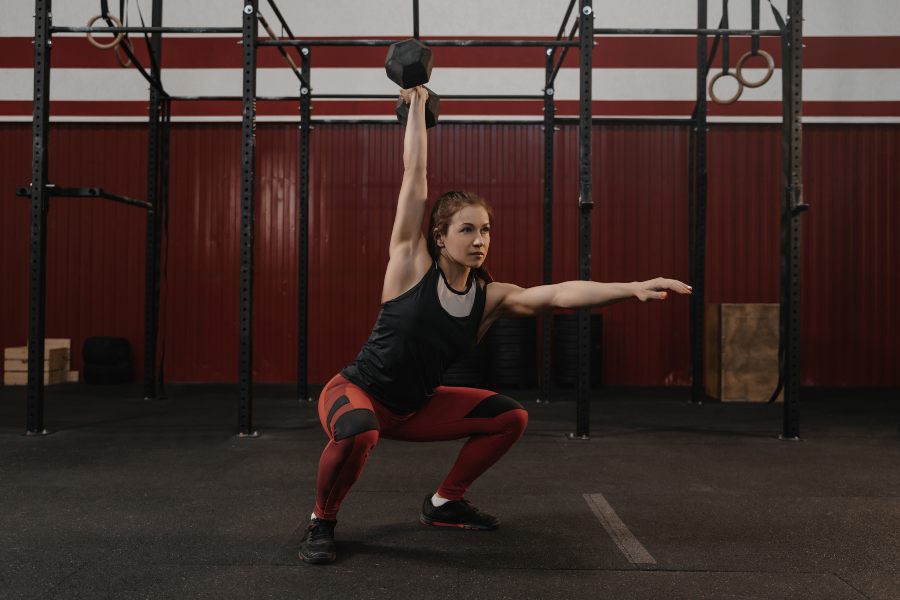 Squat with Overhead Press